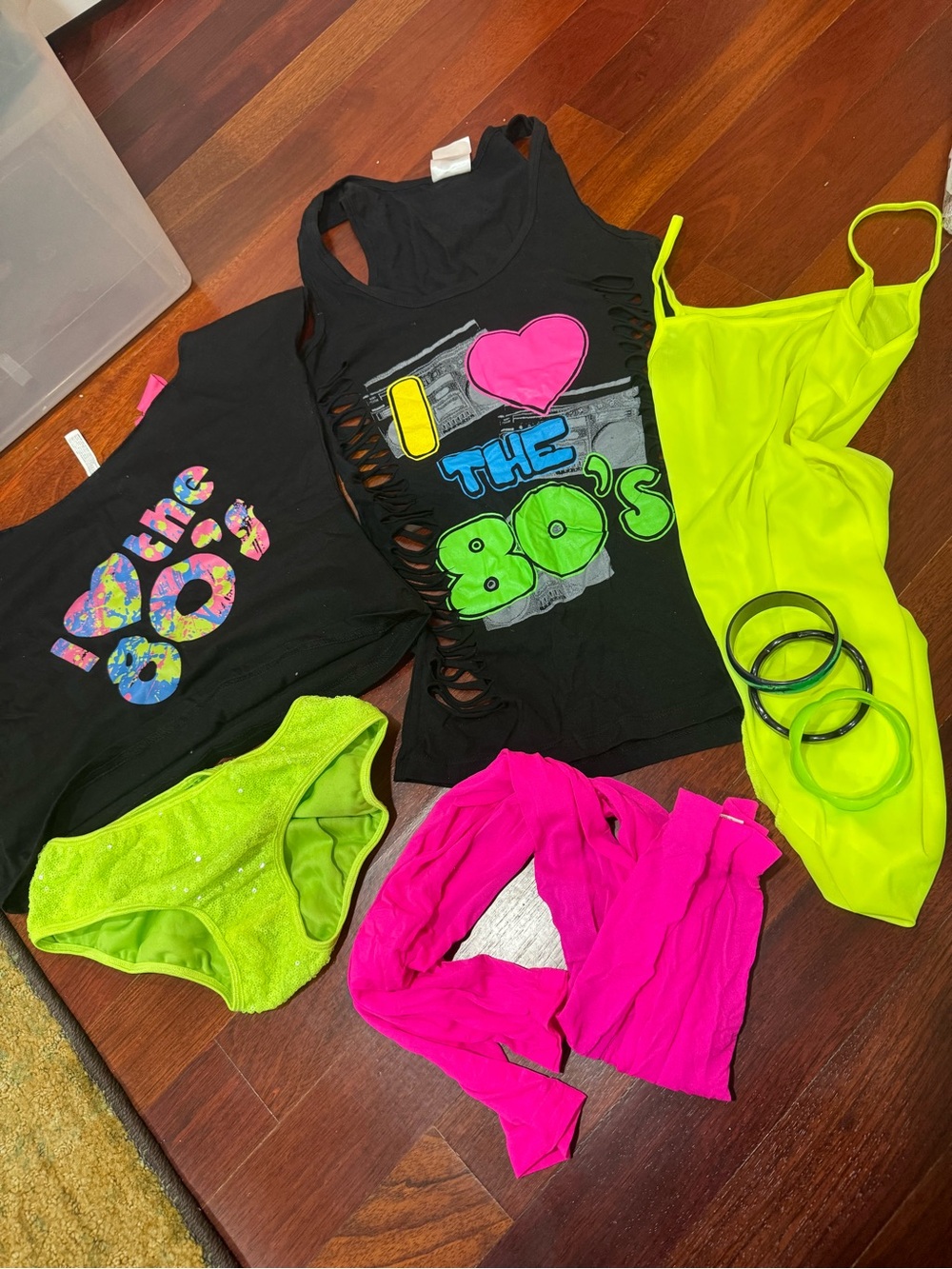 🎃80's Girl Womens Halloween Costume Bundle